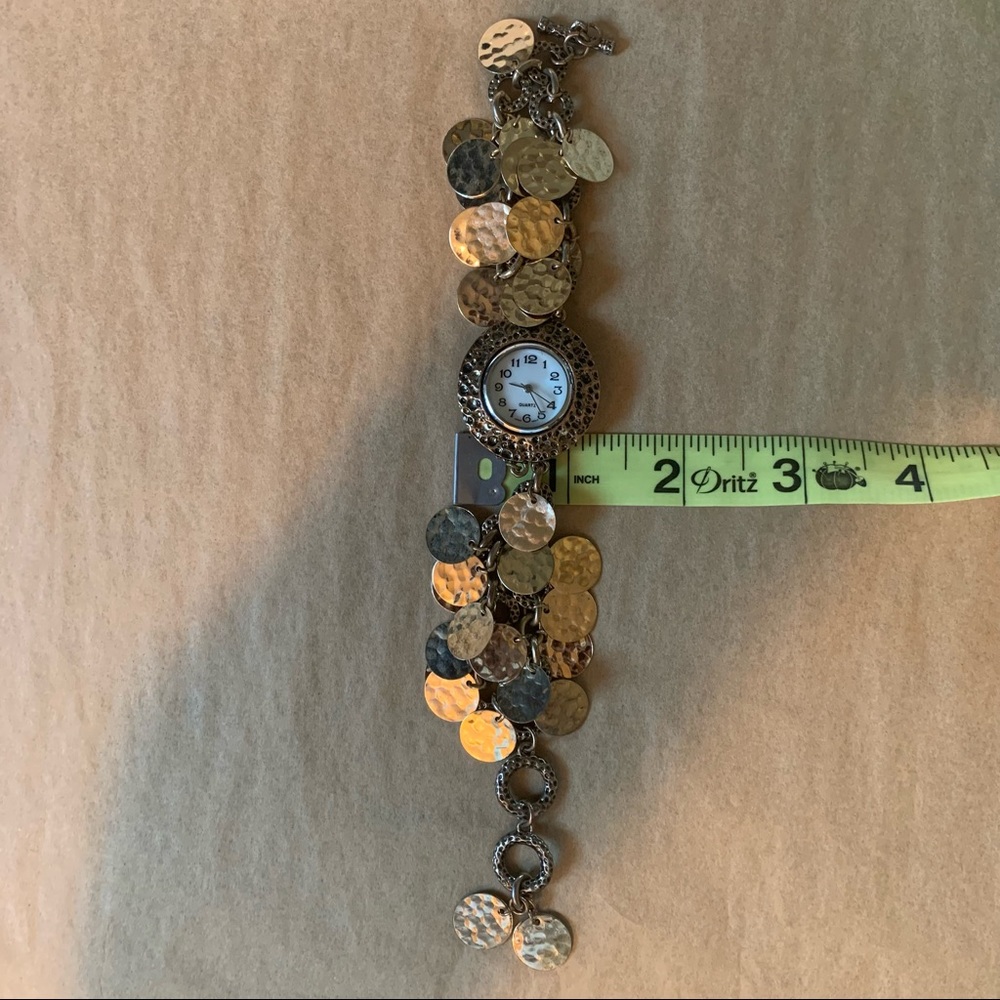 Vintage quartz stainless steel Japan movt watch bracelet - Picture 6 of 6